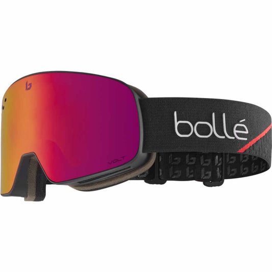  Bolle Nevada Goggle Race Black Matte - Volt Ruby