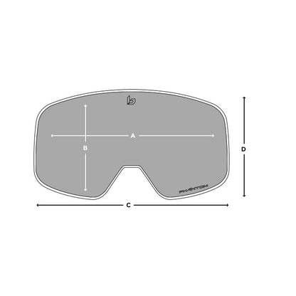  Bolle Nevada Goggle Race Black Matte - Volt Ruby