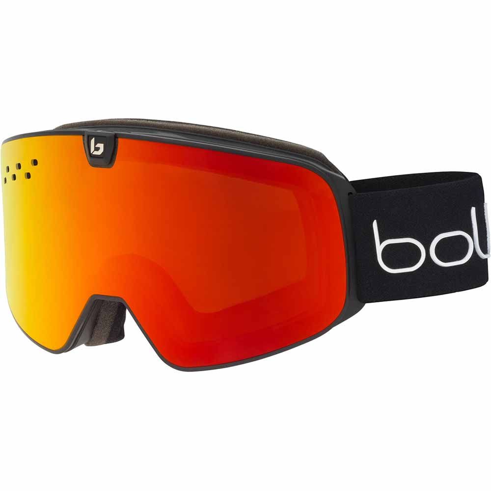  Bolle Nevada Neo Goggle Black Matte - Sunrise & Light Vermillon Blue