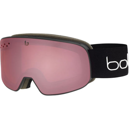  Bolle Nevada Small Goggle Black Corp Matte - Vermillon Gun