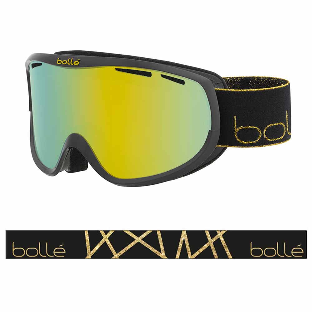  Bolle Sierra Goggle Black & Gold Shiny - Sunshine