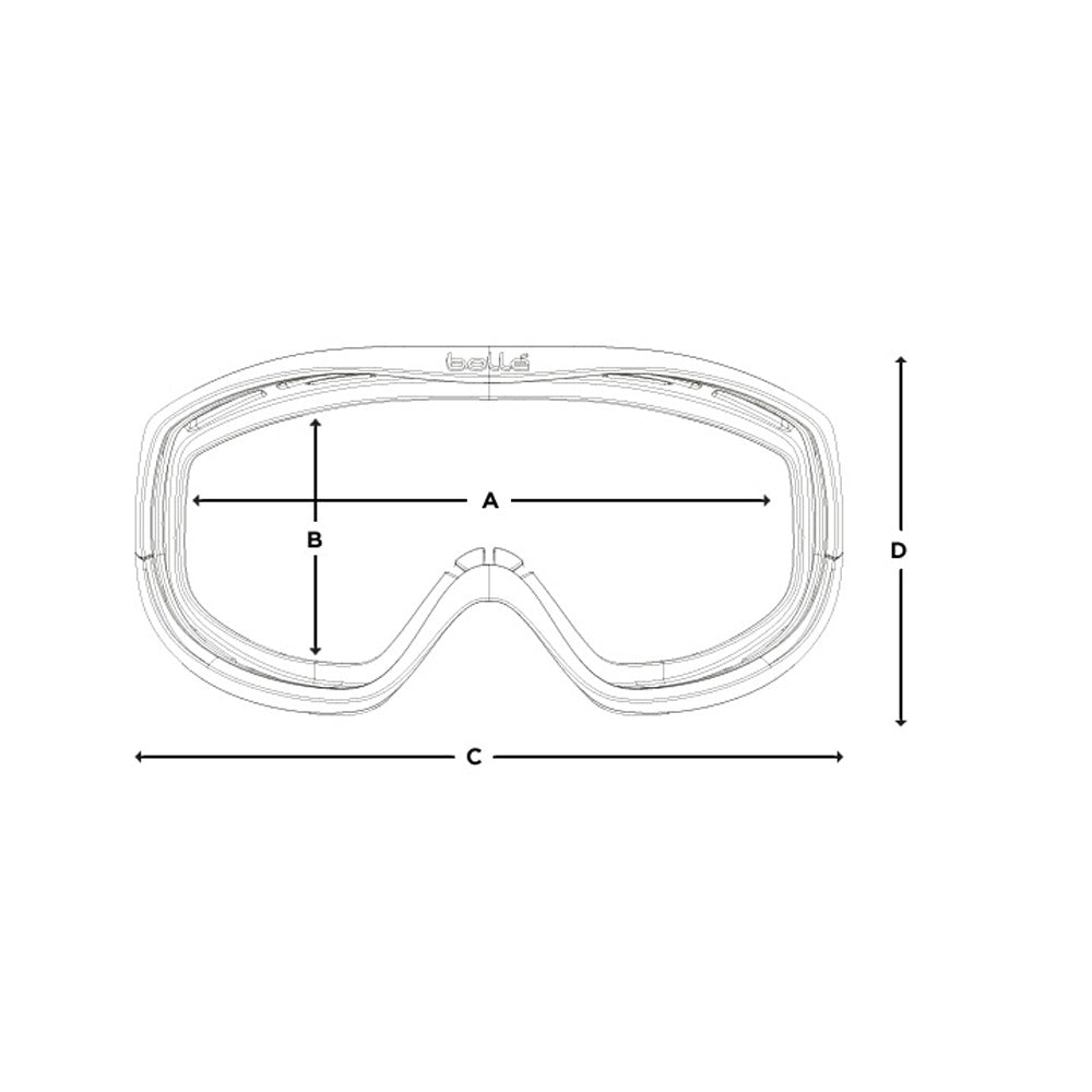  Bolle Sierra Goggle Black & Gold Shiny - Sunshine