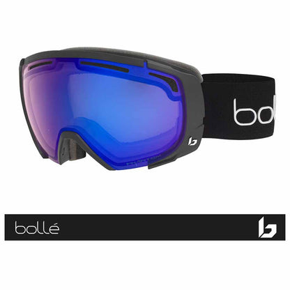  Bolle Supreme OTG Goggle Black Corp Matte - Phantom+ Blue Semi-Polarized Photochromic