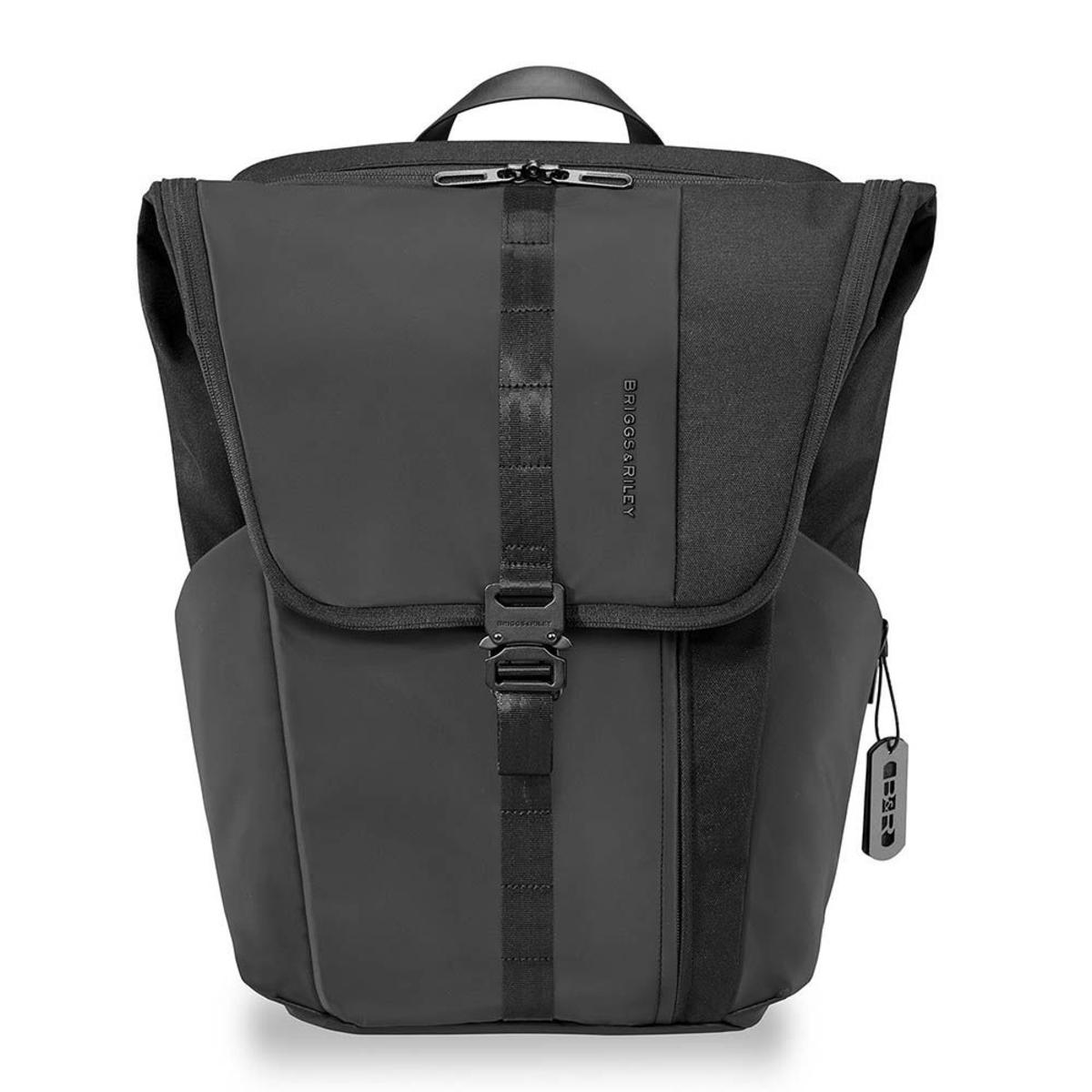  Briggs & Riley Large Fold-Over Backpack - Black
