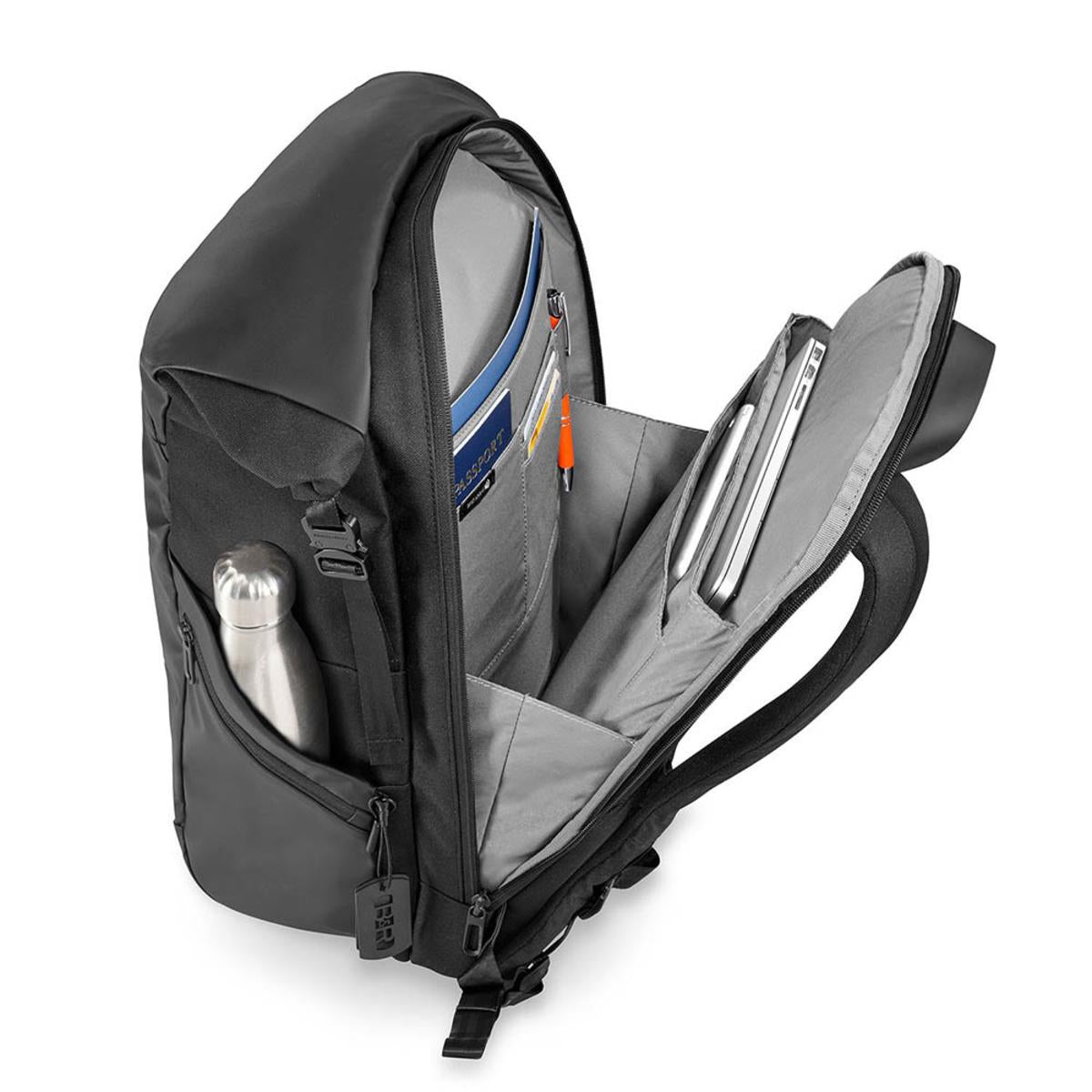  Briggs & Riley Large Roll-Top Backpack - Black