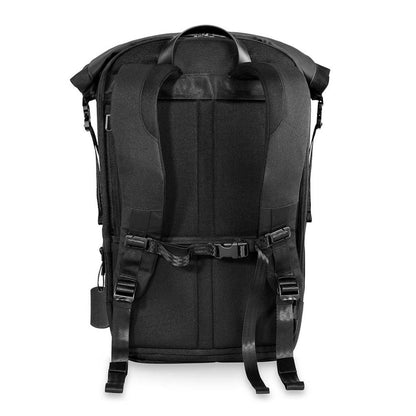  Briggs & Riley Large Roll-Top Backpack - Black