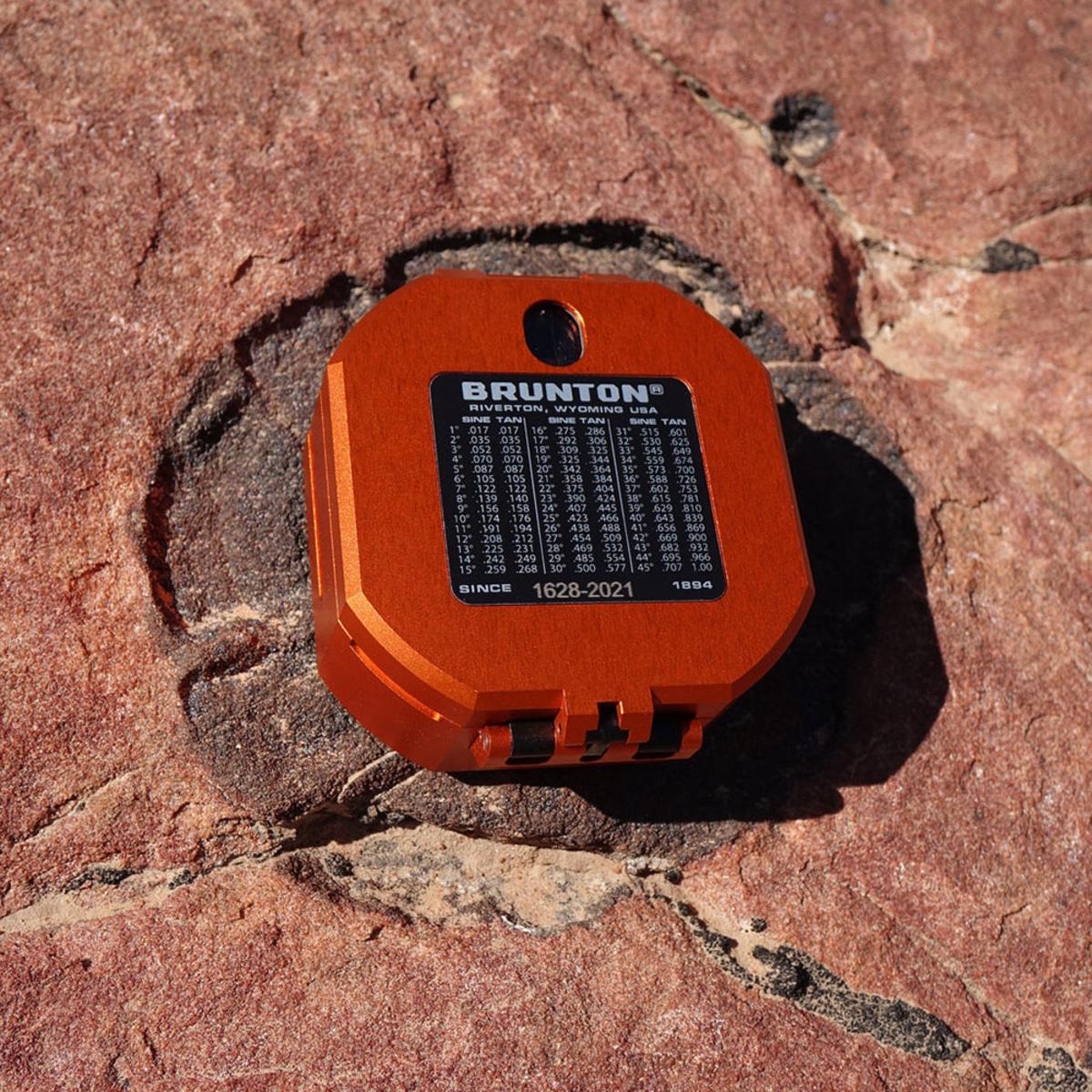  Brunton Standard Pocket Transit, Quadrant (0-90) - Orange