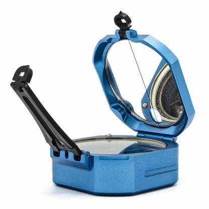  Brunton Standard Transit Compass, Azimuth (0-360) - Blue