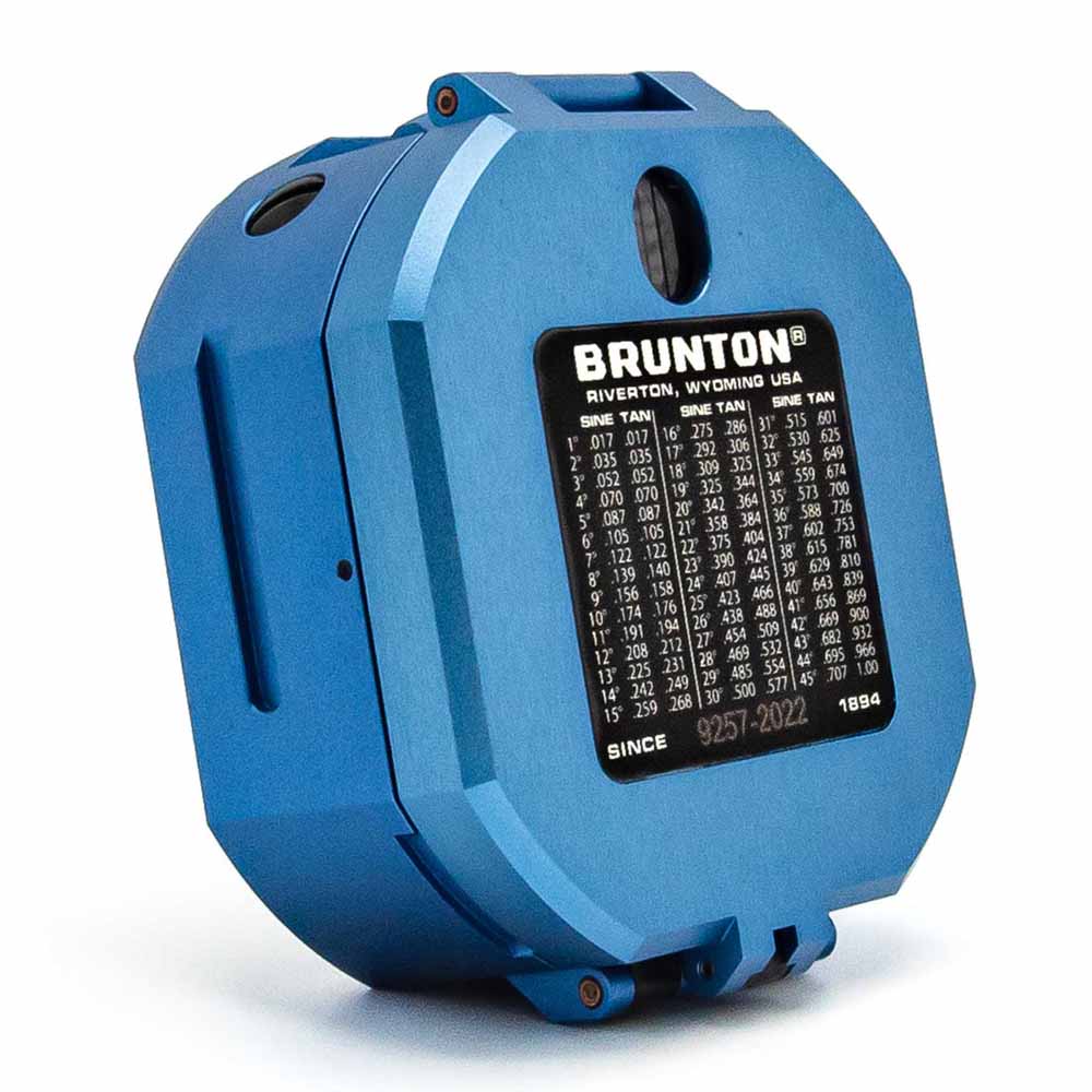  Brunton Standard Transit Compass, Quadrant (0-90) - Blue