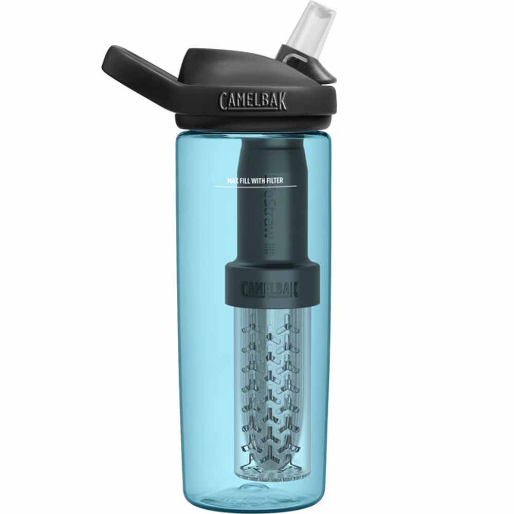  Camelbak Eddy+ 20oz LifeStraw Tritan Water Bottle