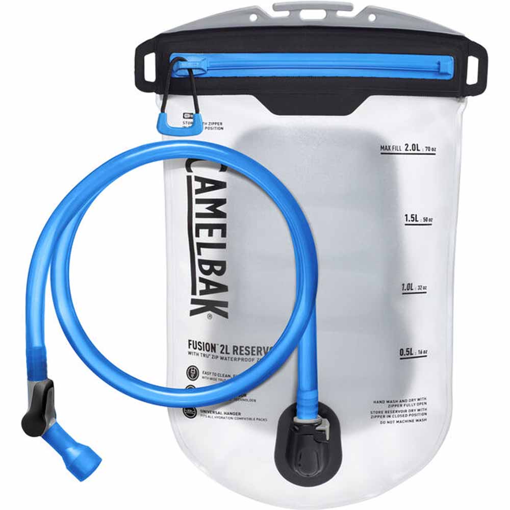  Camelbak Fusion 2L Reservoir With Tru Zip Waterproof Zipper - Clear