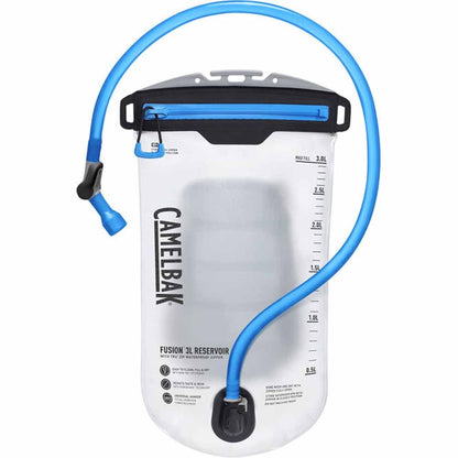  Camelbak Fusion 3L Reservoir With Tru Zip Waterproof Zipper - Clear