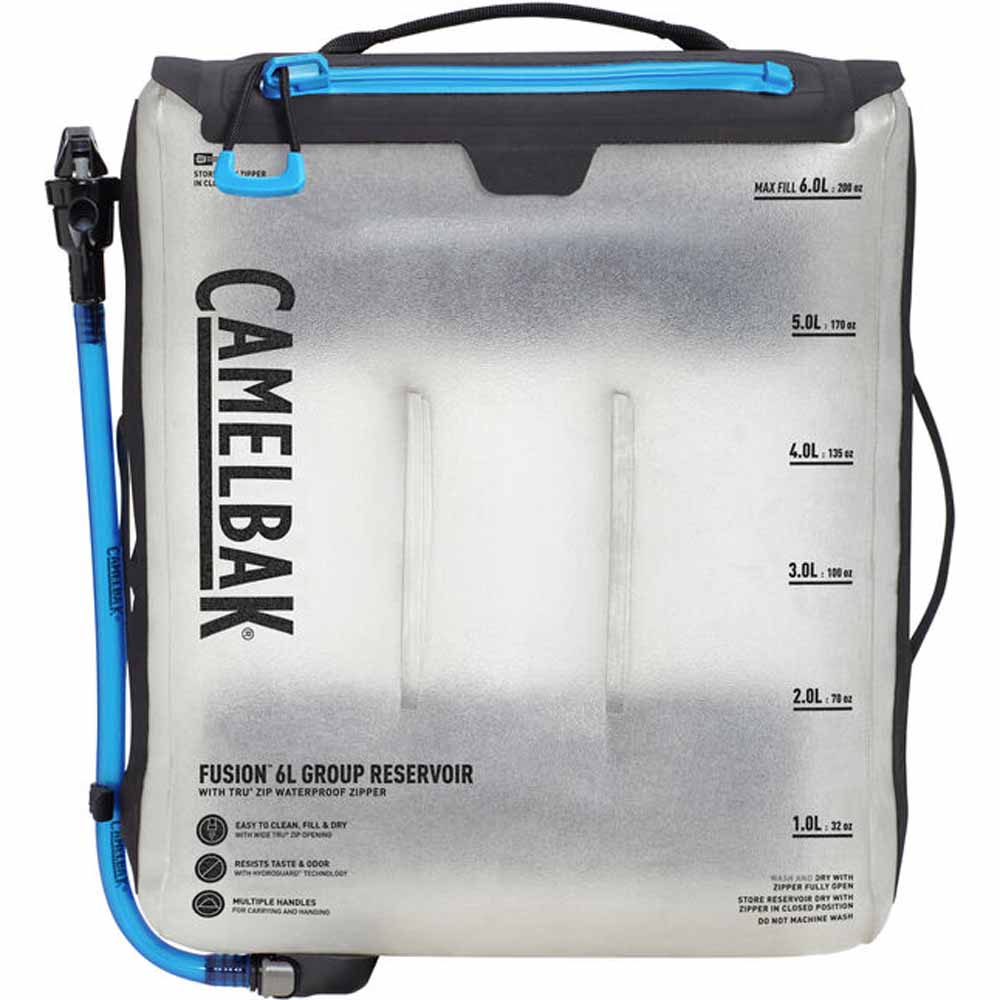 Camelbak Fusion 6L Group Reservoir With Tru Zip Waterproof Zipper - Clear