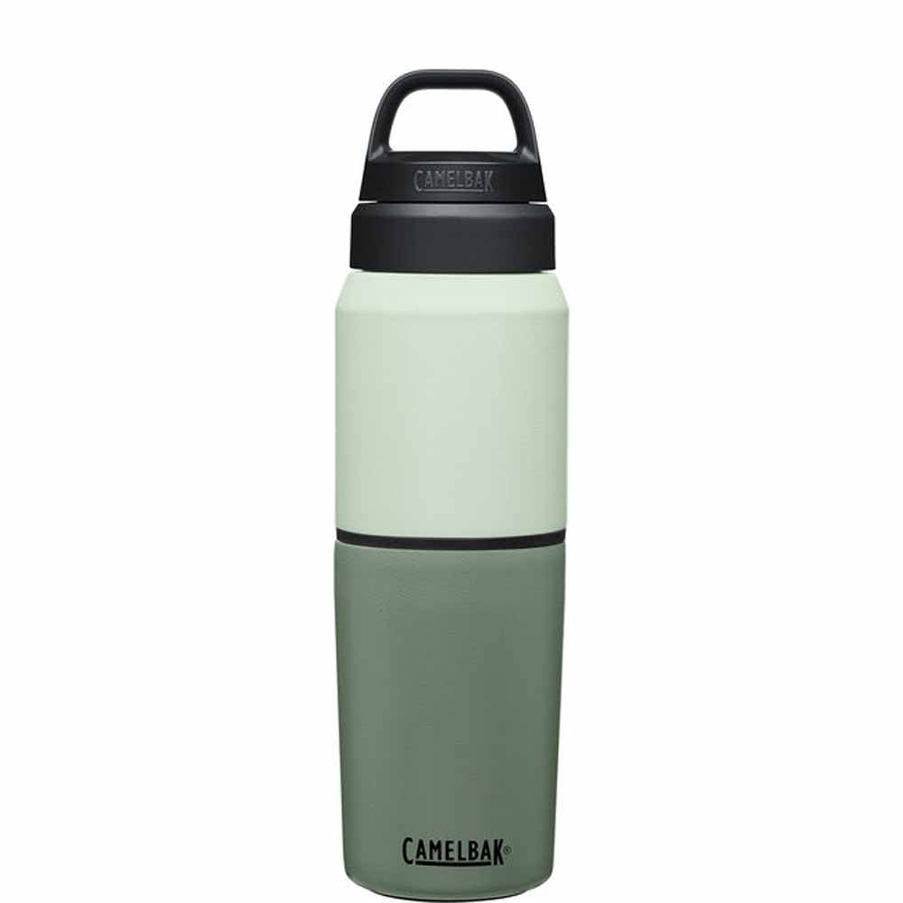  Camelbak MultiBev Vacuum Insulated Stainless Steel 17 Oz Water Bottle & 12 Oz Detachable Cup