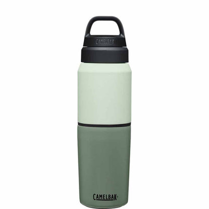  Camelbak MultiBev Vacuum Insulated Stainless Steel 17 Oz Water Bottle & 12 Oz Detachable Cup