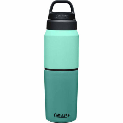  Camelbak MultiBev Vacuum Insulated Stainless Steel 17 Oz Water Bottle & 12 Oz Detachable Cup