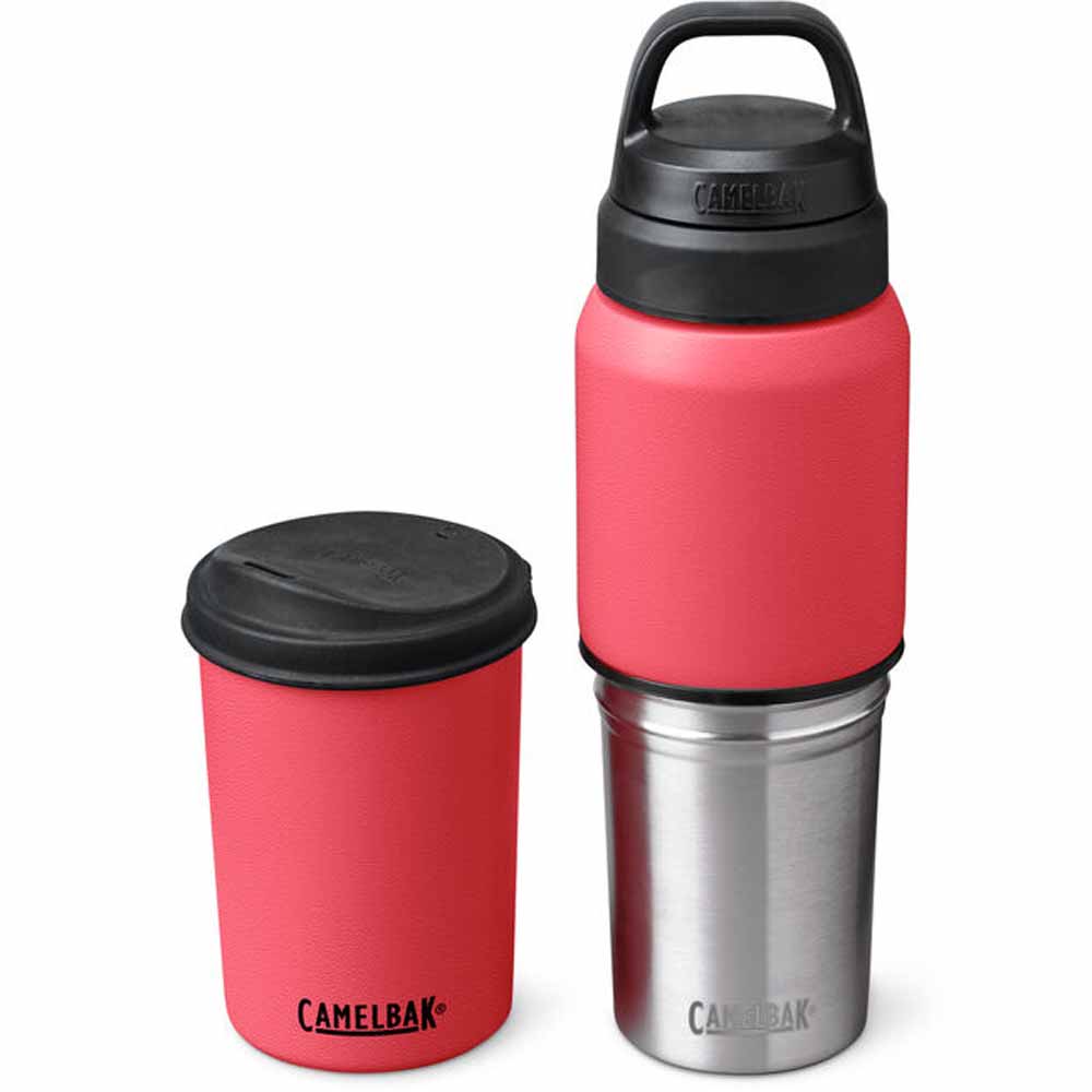  Camelbak MultiBev Vacuum Insulated Stainless Steel 17 Oz Water Bottle & 12 Oz Detachable Cup