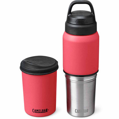  Camelbak MultiBev Vacuum Insulated Stainless Steel 17 Oz Water Bottle & 12 Oz Detachable Cup