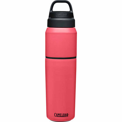 Camelbak MultiBev Vacuum Insulated Stainless Steel 22 Oz Water Bottle & 16 Oz Detachable Cup