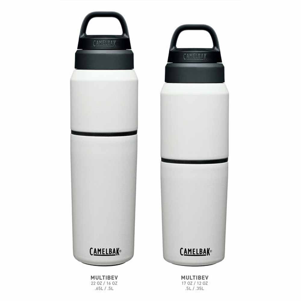  Camelbak MultiBev Vacuum Insulated Stainless Steel 22 Oz Water Bottle & 16 Oz Detachable Cup