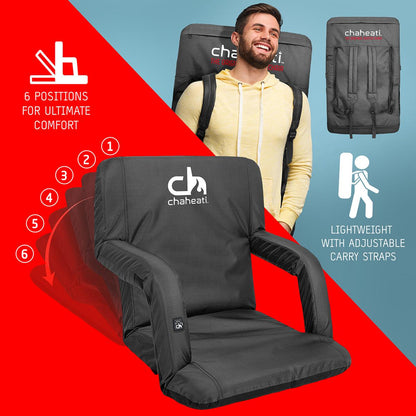  Chaheati 7V Heated Folding Bleacher Seat