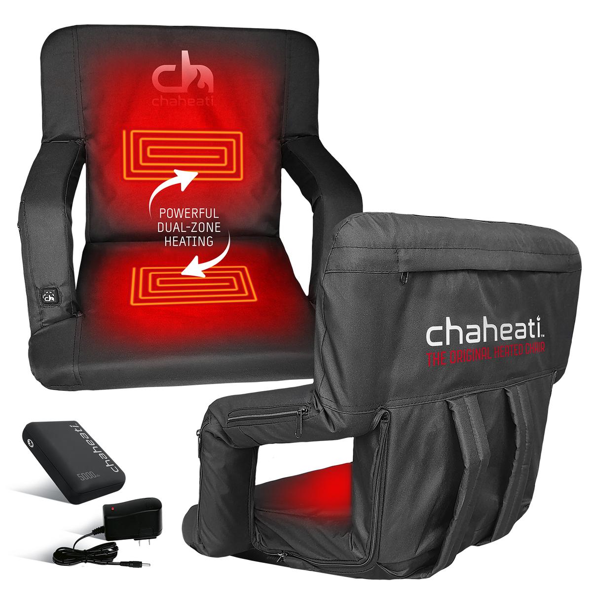  Chaheati 7V Heated Folding Bleacher Seat