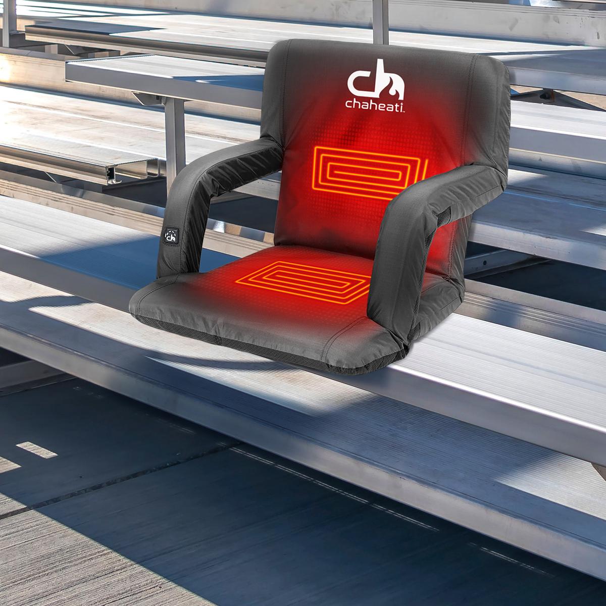  Chaheati 7V Heated Folding Bleacher Seat