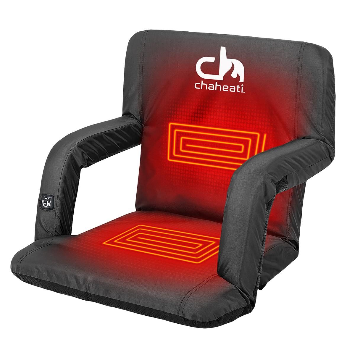  Chaheati 7V Heated Folding Bleacher Seat