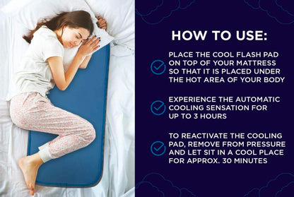  Cool Care Technologies Cool Flash Body Pad - Cooling Pad For Bed & Exercise