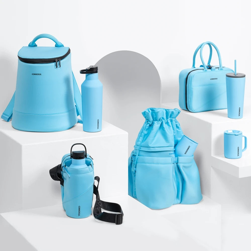  Corkcicle Beverage Bucket Bag - Santorini Neoprene