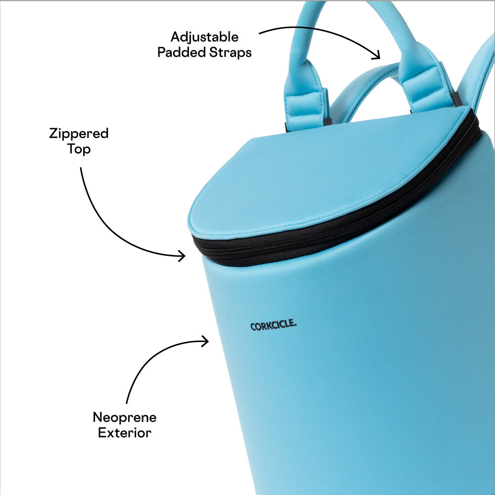  Corkcicle Eola Bucket Cooler Bag - Santorini Neoprene