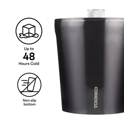  Corkcicle Insulated Ice Bucket With Lid - Gunmetal