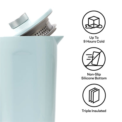  Corkcicle Pitcher - Gloss Powder Blue