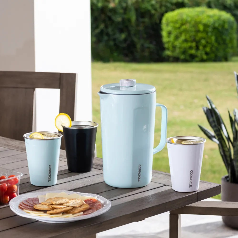  Corkcicle Pitcher - Gloss Powder Blue