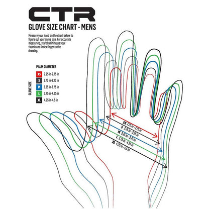  CTR By Chaos Glacier Air Protect Gloves