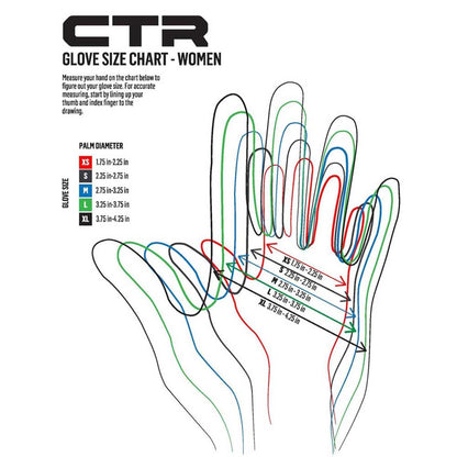  CTR By Chaos Glacier Air Protect Gloves