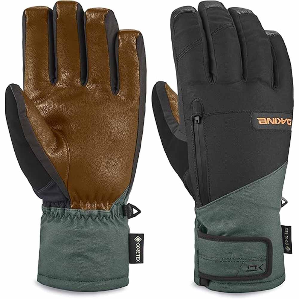  Dakine Mens Leather Titan Gore-Tex Short Gloves