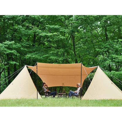  DOD Outdoors Hexa Tarp Without Poles - Tan