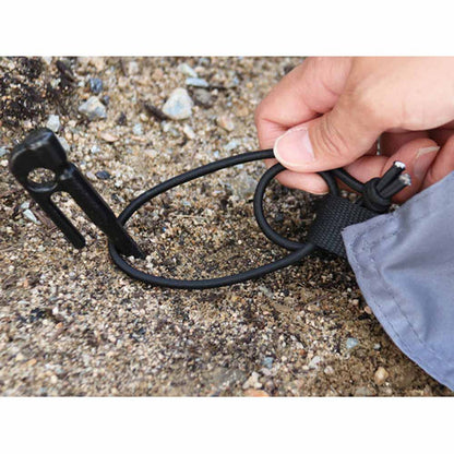  DOD Outdoors Ichi One Pole Tent Large Ground Sheet - Gray
