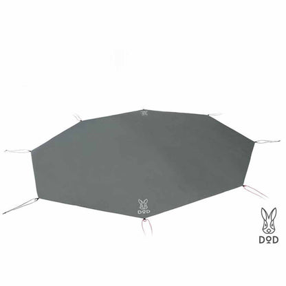  DOD Outdoors Ichi One Pole Tent Large Ground Sheet - Gray