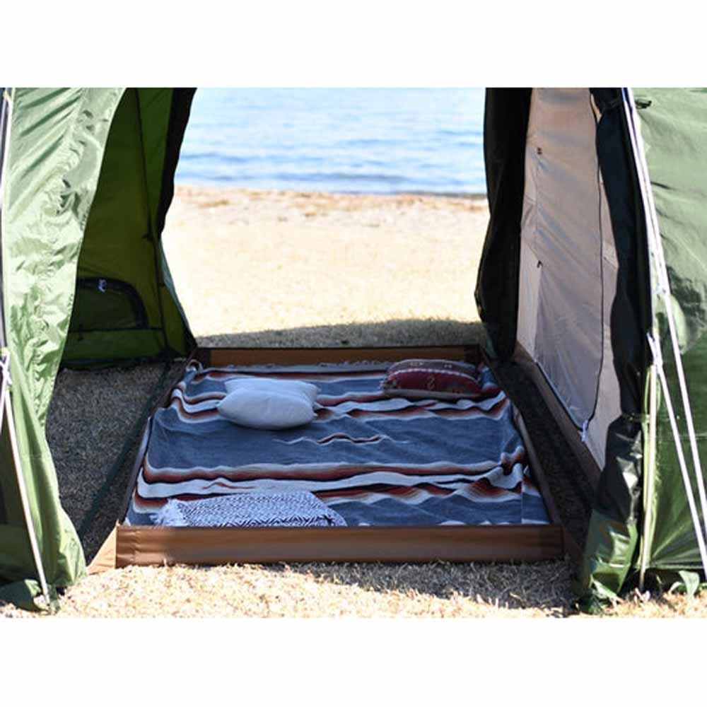  DOD Outdoors Kama Zashiki Removable Tent Floor - Medium/Brown