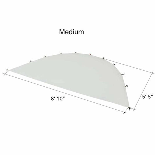  DOD Outdoors Kamaboko Cinema Screen - Medium/White