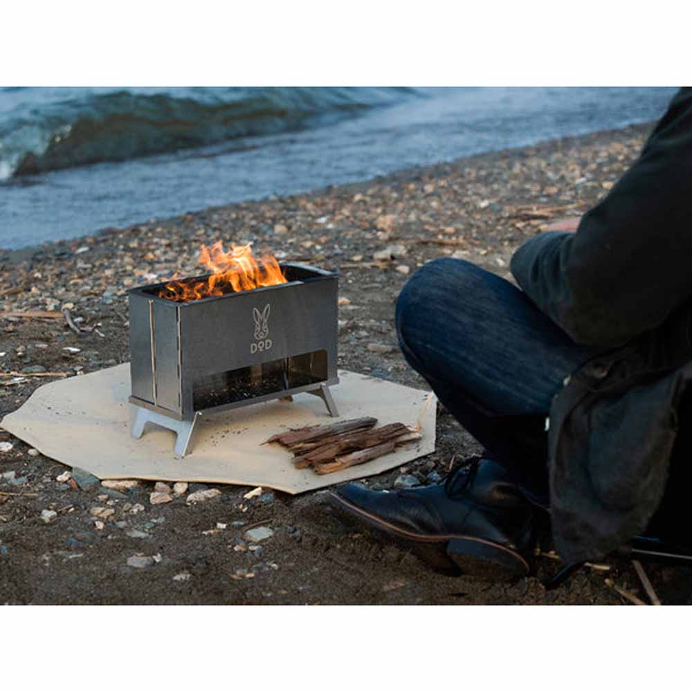  DOD Outdoors Pera Moe Fire Stove - Silver