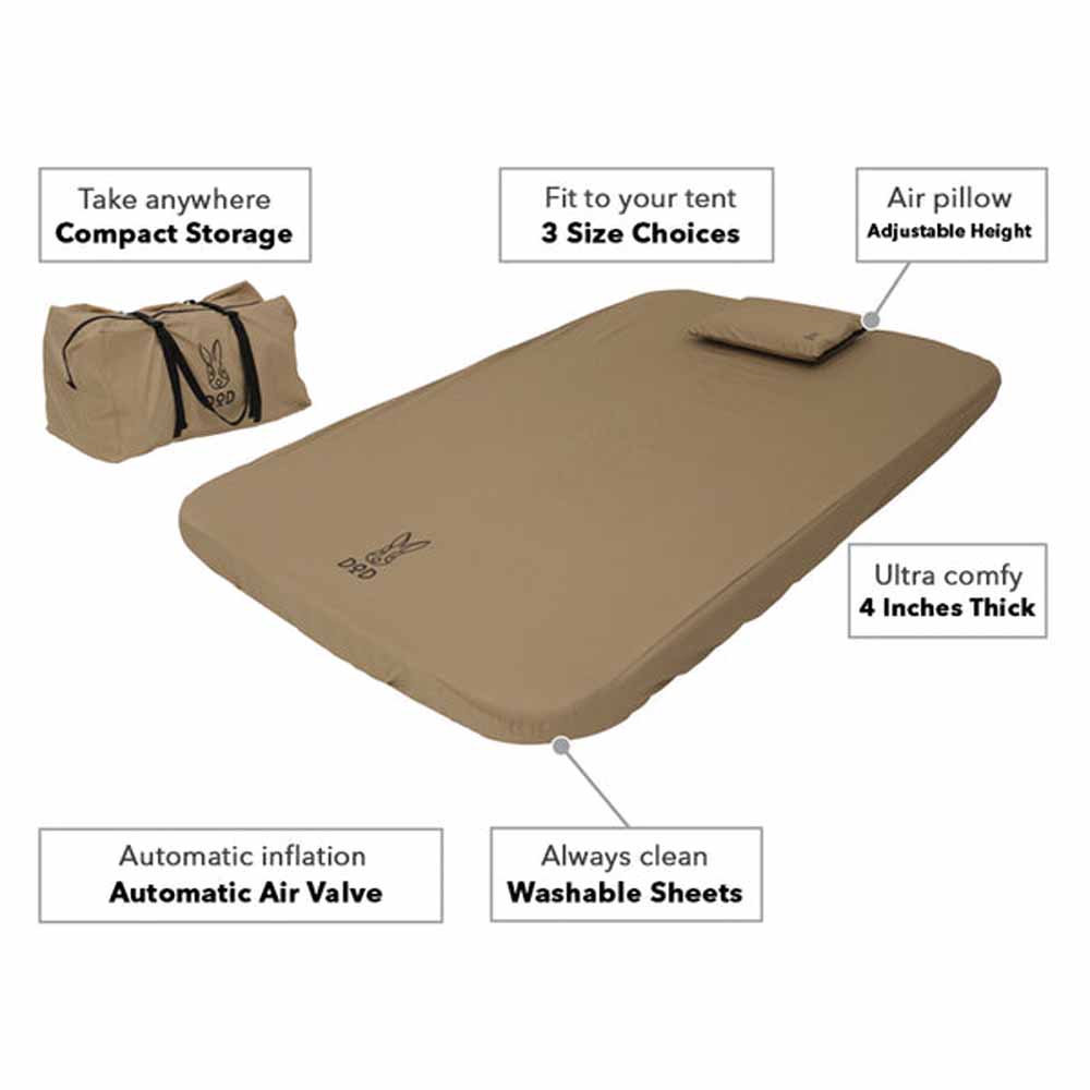  DOD Outdoors Soto Sleeping Pad - Small/Tan