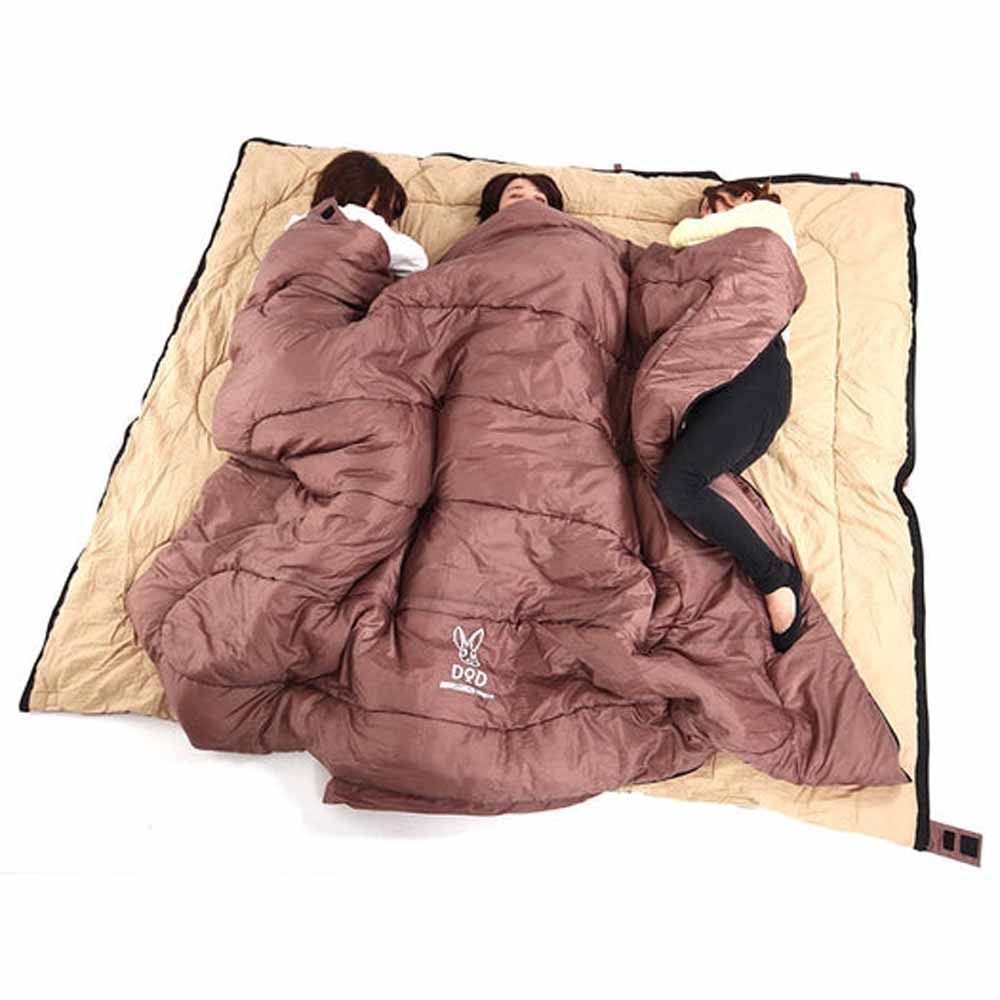  DOD Outdoors Wagaya Sleeping Bag - Maroon/Tan