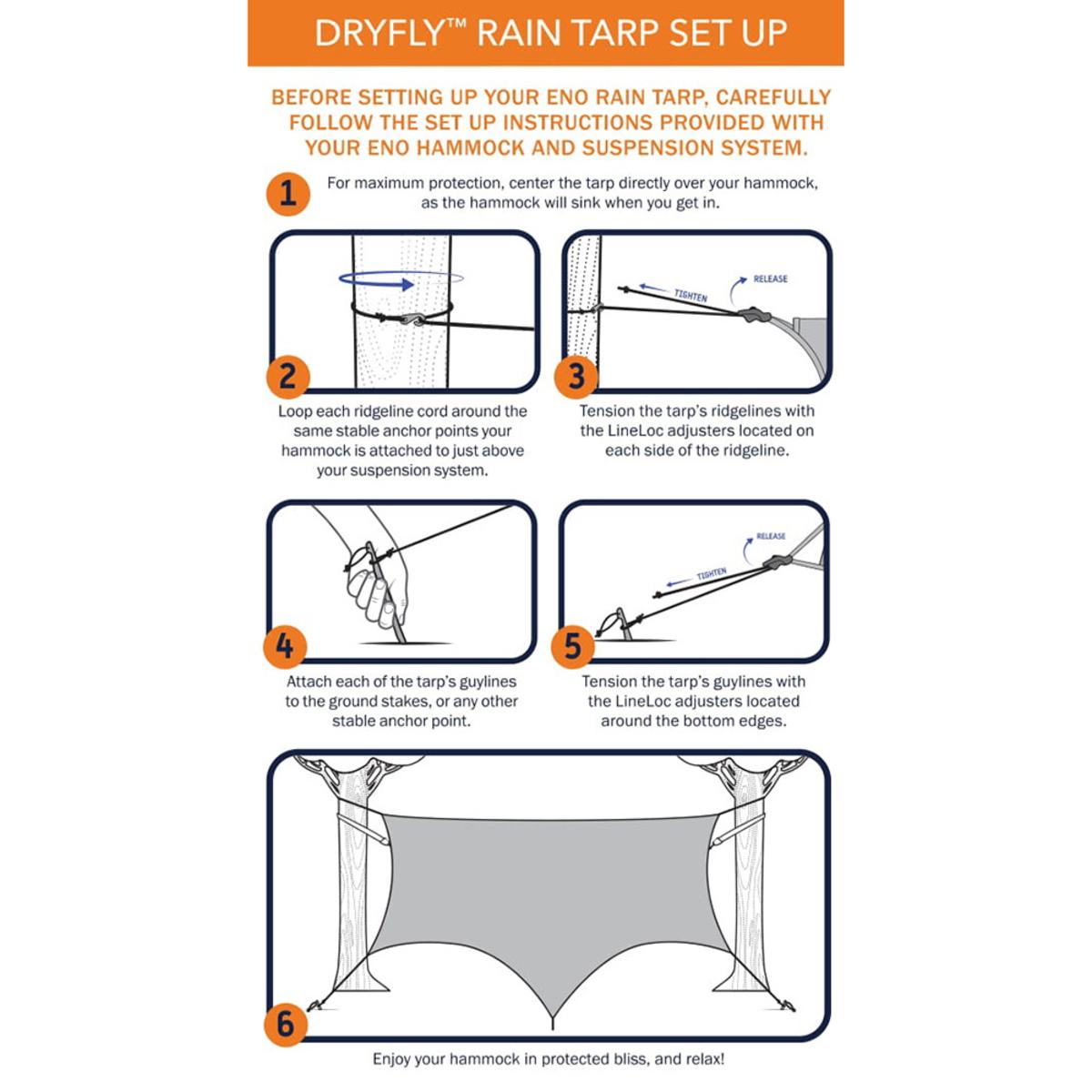  Eagles Nest Outfitters DryFly Rain Tarp