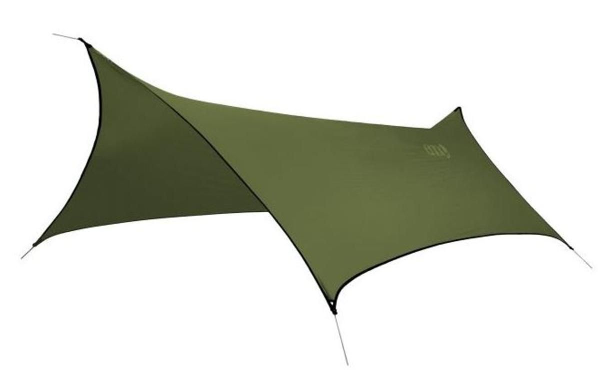 Eagles Nest Outfitters ProFly XL Sil Light Weight Hammock Rain Tarp - Lichen Green