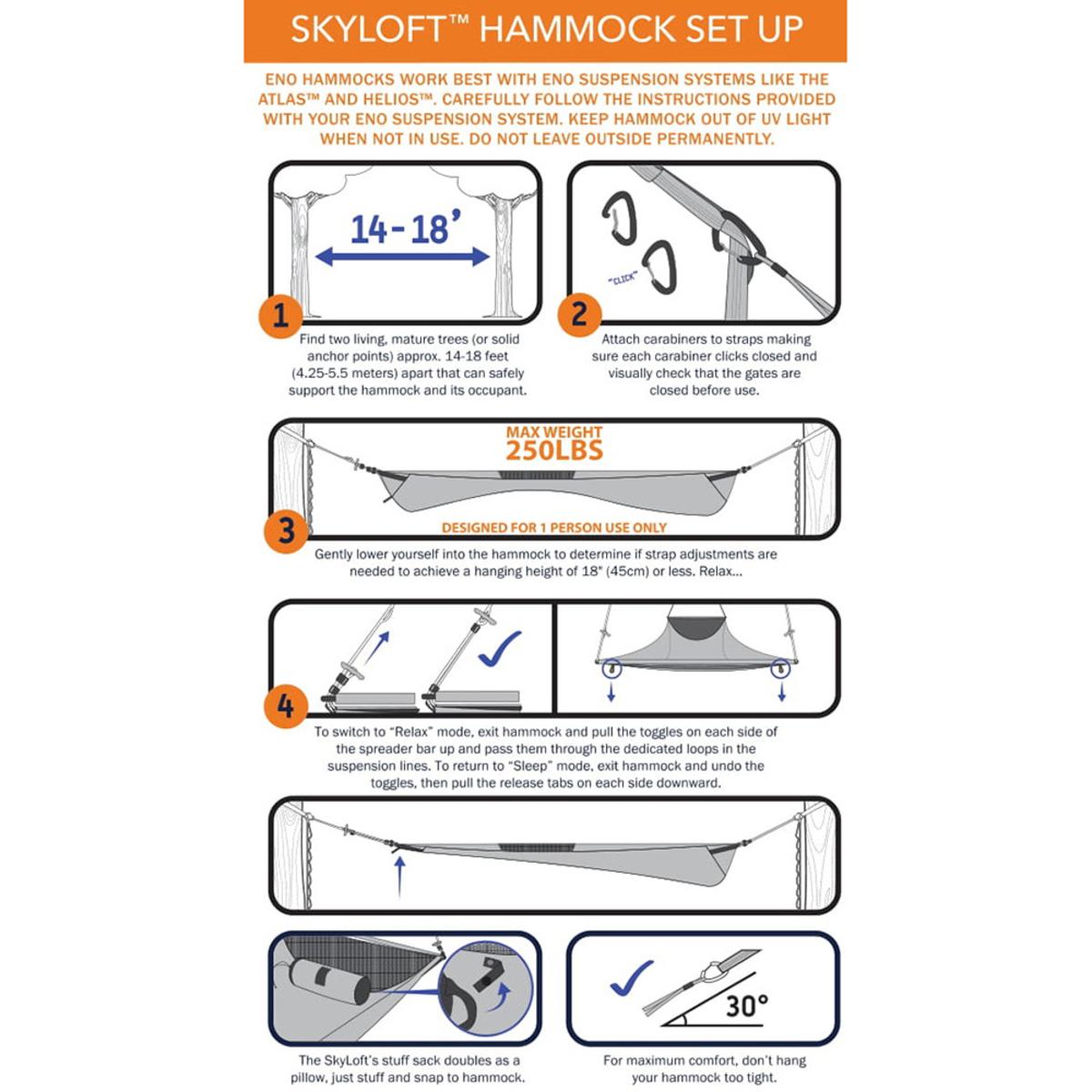  Eagles Nest Outfitters SkyLoft Hammock