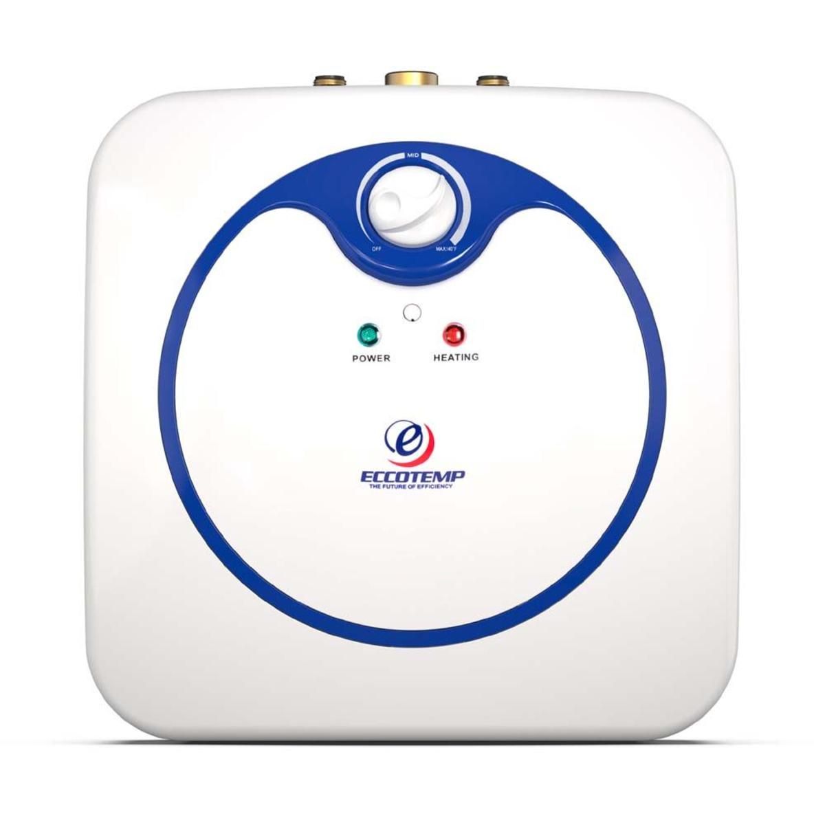  Eccotemp Electric 4 Gallon Mini Storage Tank Water Heater - White