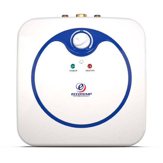  Eccotemp Electric 4 Gallon Mini Storage Tank Water Heater - White